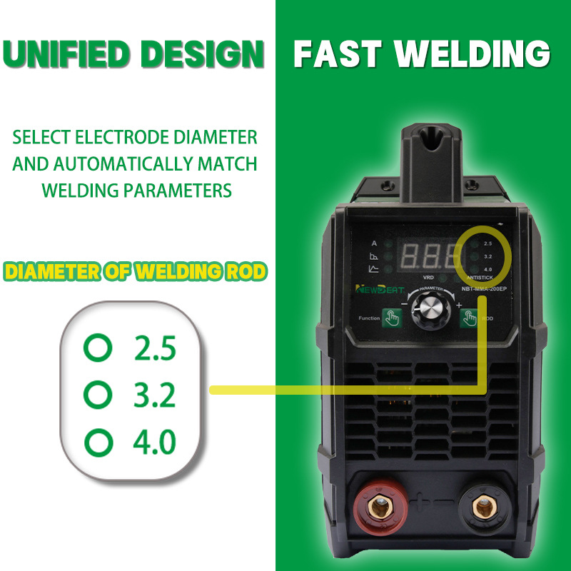 OEM Logo 220V 140A MMA DC Inverter Spot Welding Machine for Metal Welding Portable & High Efficiency