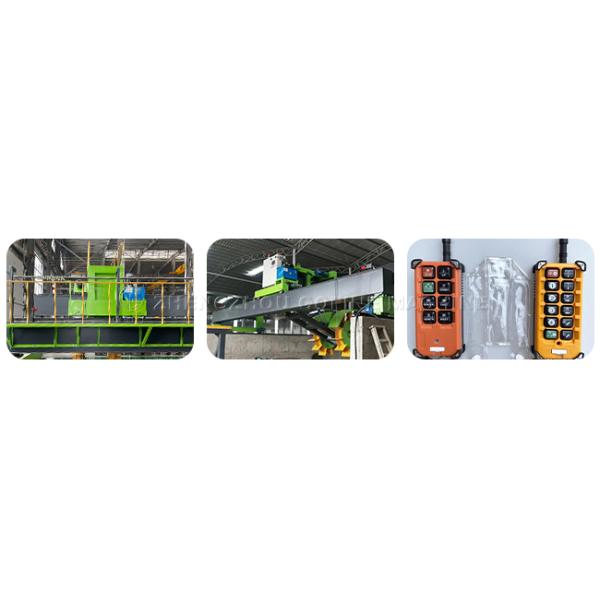 Производственное оборудование для компостирования из нержавеющей стали большой протяженности 30 м