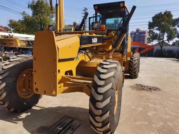 Affordable 140 Motor Grader Caterpillar 140G 140K with 6CTA8.3 Engine Model