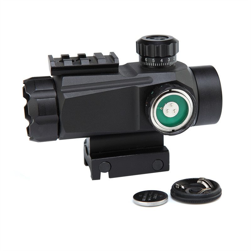 Зеленый цвет RD043 1X35 и красная видимость точки с рельсом 20mm для личного огнестрельного оружия и HuntingRifles