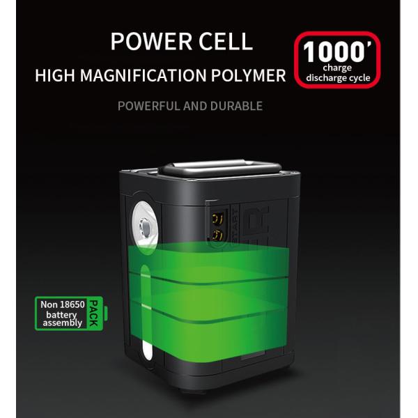 99Wh 500A Solar Portable System / 100W Home Solar System