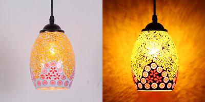Turkish Style Retro Vintage Pendant Light island lamp single glass pendant lighting(WH-DC-36)