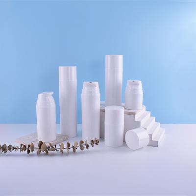 Straight-sided 30ml,50ml,100ml,120ml Airless Pump Bottle With Pump, Wholesale & Custom Cosmetic Packaging For Skin Care