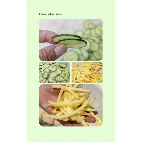 Плода редиски картошки slicer нержавеющей стали машина коммерчески многофункционального отрезая