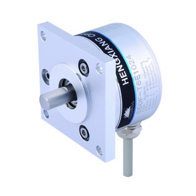 Stainless Steel Shaft Mounted Encoder , Flange Incremental Rotary Encoder External Diameter 50mm