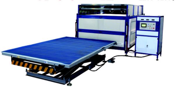 Industrial Glass Laminating Machine Furnace for Glass Curtain Wall 36mm Max Glass Thickness