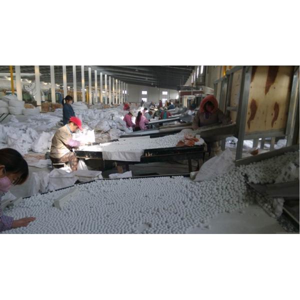 Customized Sustainable Ceramic High Alumina Ball For Grinding Wear Resistance