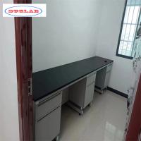 Mobiliário modular de laboratório de química com função de armazenamento e fácil manutenção