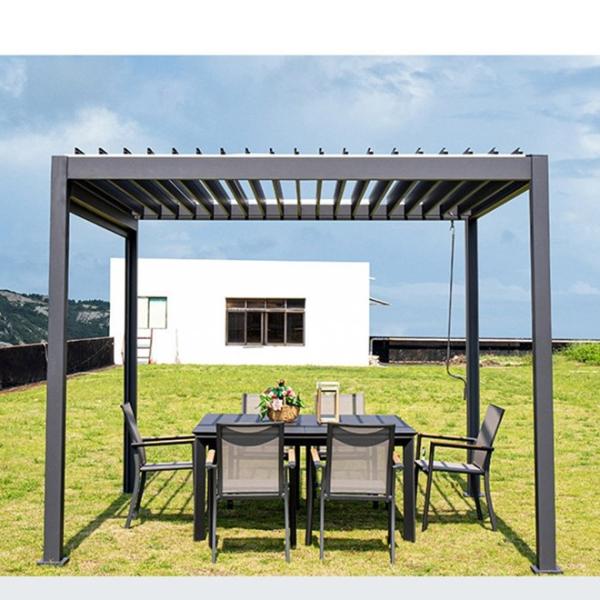 caramanchão retrátil de alumínio de 300x400cm com o pavilhão exterior do lazer do pátio do telhado