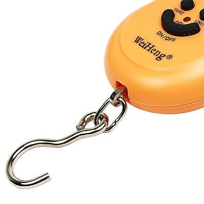 Orange Portable Electronic Luggage Scale With Over Load Indication