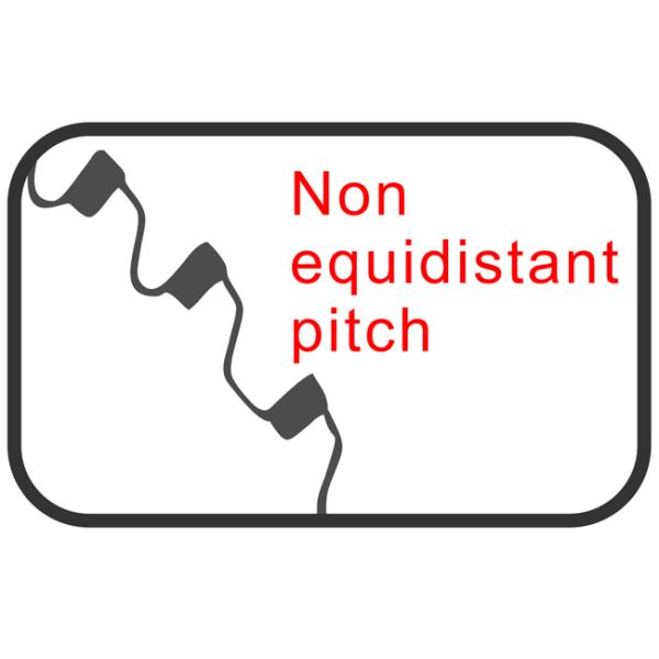 Non equidistand pitch Metal Cutting Saw blades / 500mm Japan SKS steel cold sawblade Tool