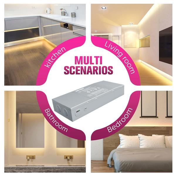 10W Class 2 LED Driver Power Supply For UL Certified Junction Box LED Flood Light