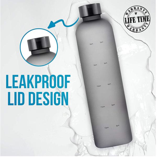 Custom Logo Tritan Water Bottles WITH LID Ideal for Capping and Outdoor Adventures