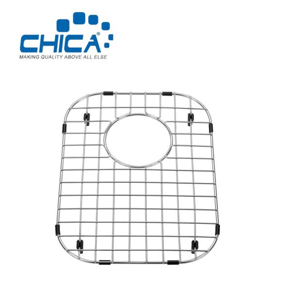 Kitchen Sink Grid and Sink Protectors Stainless Steel Sink Grids for Bottom of Kitchen Sink With Drain