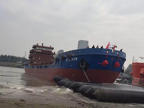 1.2m Dia 12m Length Ship Launching Marine Airbags Aging Resistance High Pressure