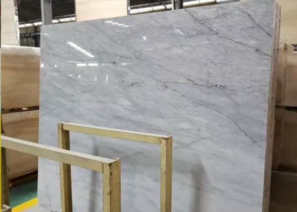 Silver Statuario Armani Grey Calacatta Marble Stone Window Plate CE Certification