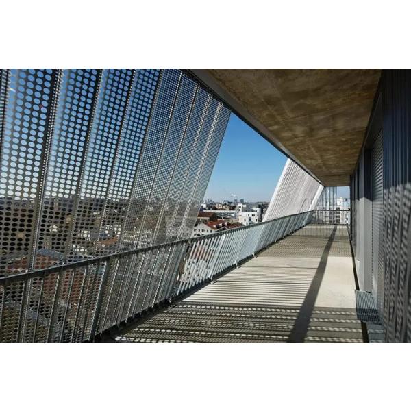 Powder Coated Aluminum Perforated Metal Panels for Decoration