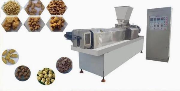 Équipement végétarien texturisé d'extrudeuse de machine d'extrudeuse du soja/casse-croûte de souffle