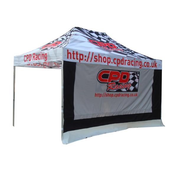 Printed Marquee Folding Gazebo Tent 4.5x6 Commercial Canopy Trade Show Tent Gazebo