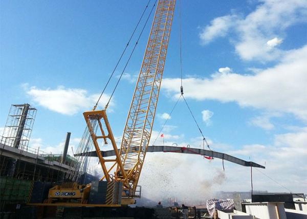 Jib Tracked Hydraulic Crawler Crane QUY130, Knuckle Boom Crane for Lifting Heavy Things