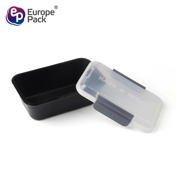 Plastic Food Storage Bento Box Fresh Keeping Sealed Square Lunch Box Kitchen Container