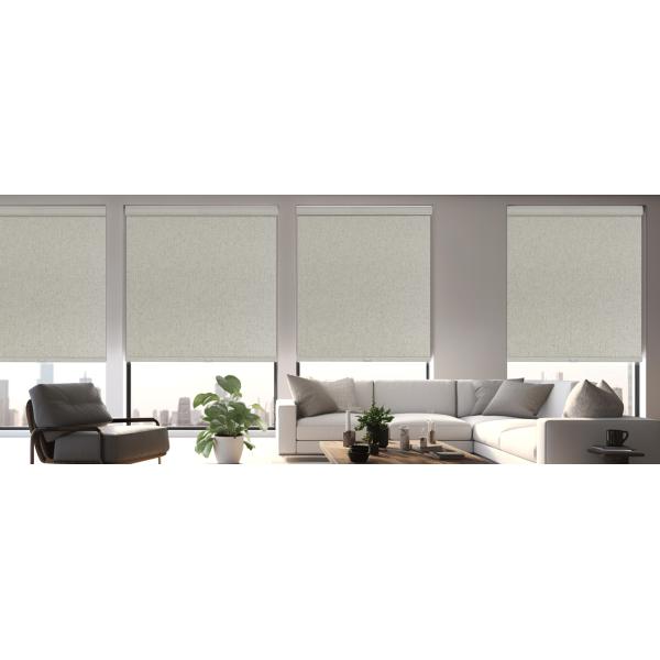Office Jacquard Polyester Roller Shades Blinds Fabric Grade 8