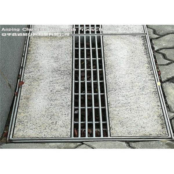 Durable Safety Step Concealed Manhole Cover Stainless Steel Gavlanized Finishing