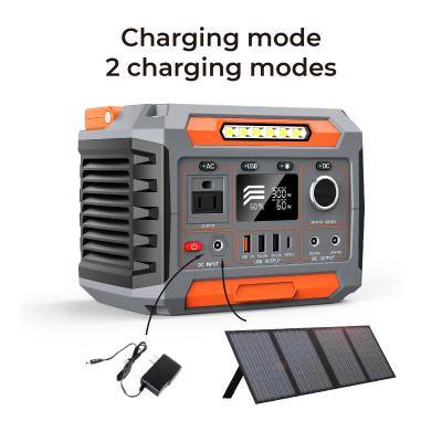 MPPT Controller Mobile Solar Power Generator Pure 300W 270Wh For Outdoor Emergency