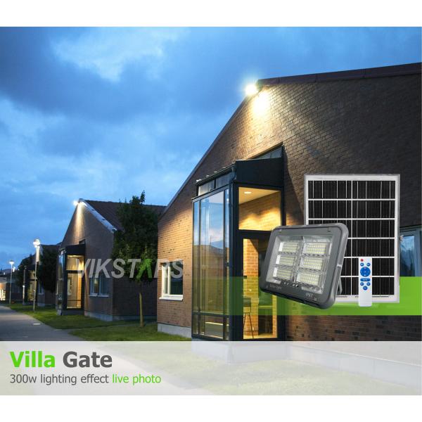 Última luz solar para jardín 100W 200W 300W 400W Luces solares para exteriores para iluminación de patios Foco solar