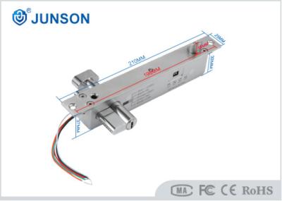 Power Saving Electric Bolt Lock Key Cylinder Led Indication JS-210SLD Long Lifespan