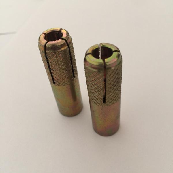 Brown Q235B Steel 304 Stainless Steel Expansion Screw Colored Zinc