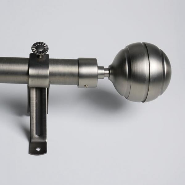 Single Bracket Stainless Steel 25mm 28mm Curtain Pole Ends