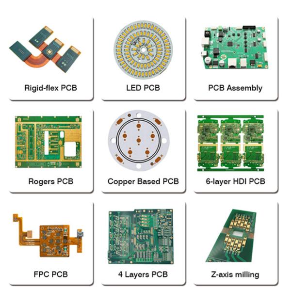 Голубой PCB гибкого трубопровода HASL ENIG твердый изготовляя быстрые платы с печатным монтажом поворота
