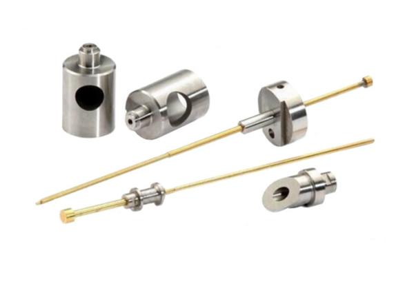Hot Runner Valve Pin and Pin Guide Bush surface coating Titanium or Chrome, precision 0..002,Hot Runner Spare Parts