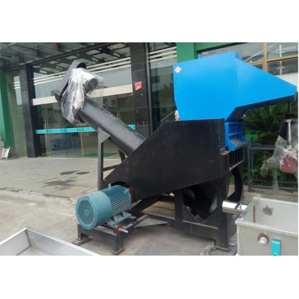 Stationary Knife Plastic Recycling Crusher , 37/11 Kw Industrial Crusher Machine