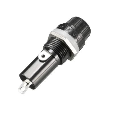 Rápido conecte o bloco 10A 250V do suporte do fusível da montagem 3AG do painel de Solderable