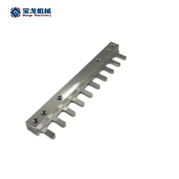 Customize 260*30*3mm Tin Plated Copper Busbar Accessories for CNC Precision Machining