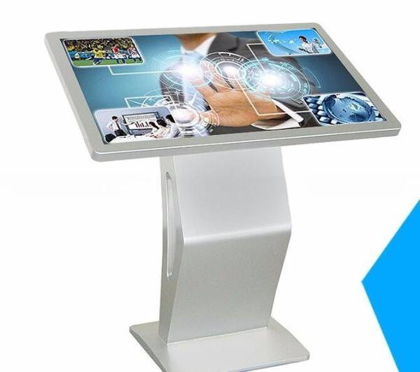 43 inch floor stand LED advertising information self-service terminal PC interactive kiosk