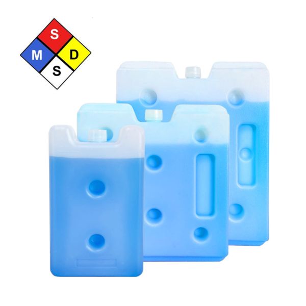 BPA Free Leakproof Gel Ice Pack Reusable Ice Brick for Cold Therapy and Food Preservation