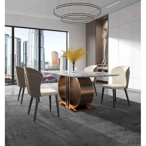 SUS 12 Foot Light Luxury Modern Dining Tables Dining Room Furniture
