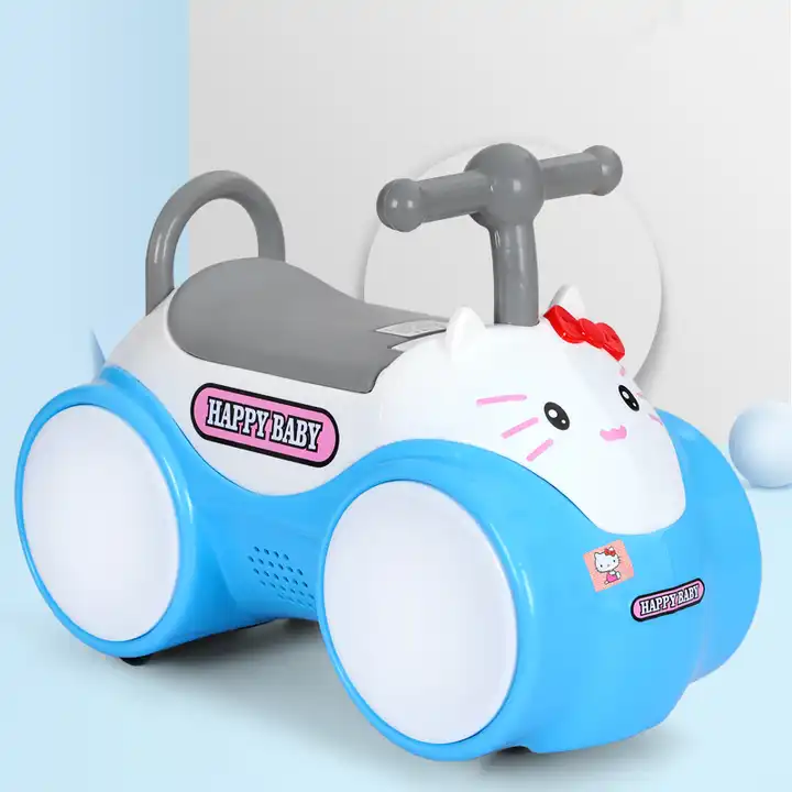 Cartoon Style Kids Ride On Cars Kids Swing Car Slip Resistance