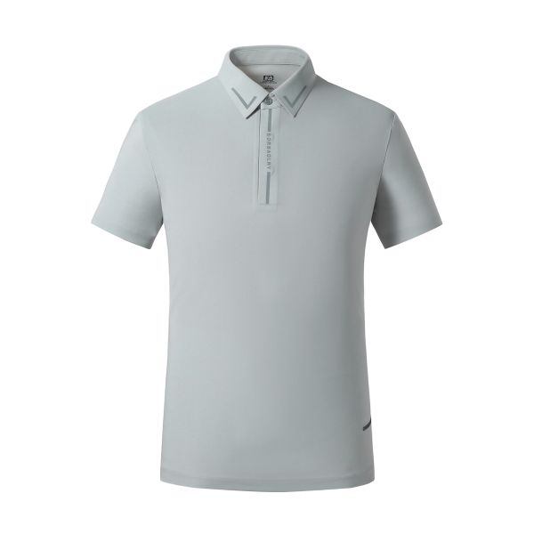 Custom Logo Design Seamless and Quick Dry High Quality White Black Polo Tshirt for Men