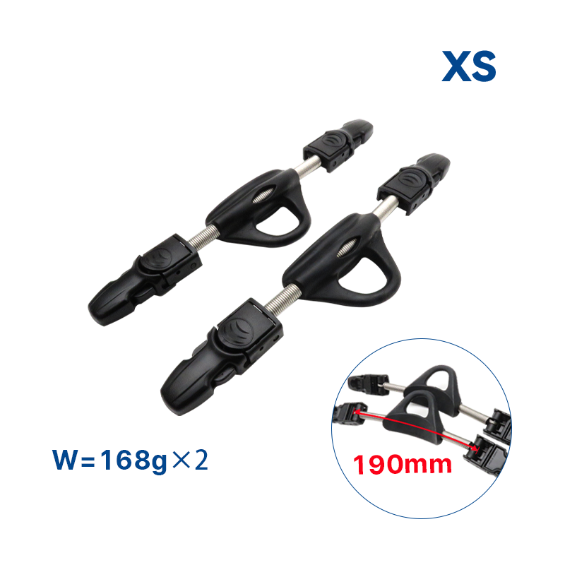 High Elasticity Rubber Scuba Diving Stainless Steel Heel Spring Strap For Jet Fin Snorkeling