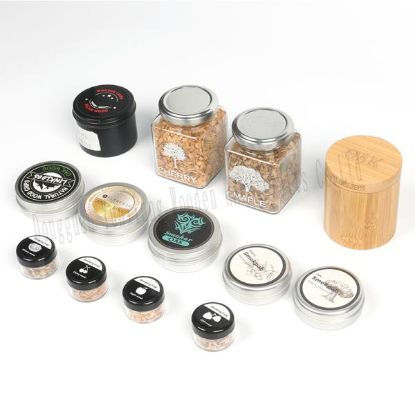 Des copeaux de bois personnalisés pour fumer du whisky Bourbon BBQ 12 types
