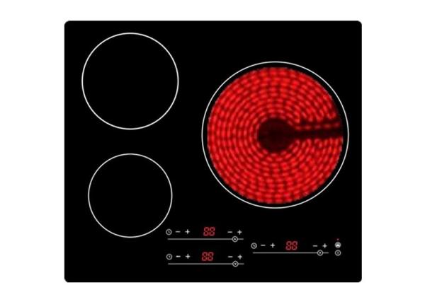 OEM 3 Burner 590x520mm Ceramic Induction Stove