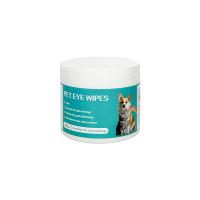 Huile de noix de coco désodorisante pour animaux de compagnie lingettes humides pour chiens et chats lingettes de nettoyage des yeux 5.5x5.5cm