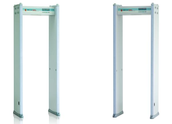 Weatherproof Walk Through Metal Detectors Commercial , Multi Zone Metal Detector Security Gate