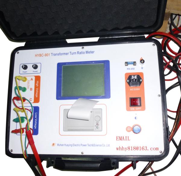 Automatic Three Phase Power Transformer Turn Ratio and Vector Group Tester