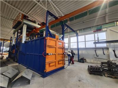 Le crochet environnemental de suspension la machine de grenaillage pour le cylindre de Lpg