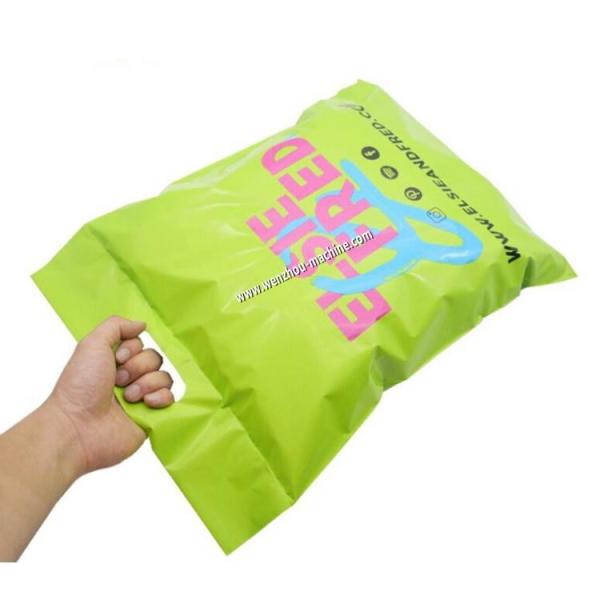 Double Tape Hot Melt Glue Poly Mailer Envelope Courier Bag Making Machine